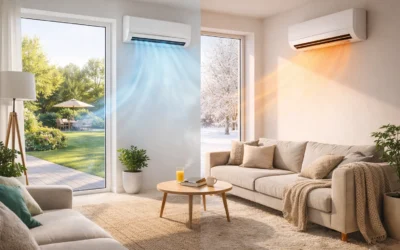 Climatisation réversible : confort en été, économies en hiver